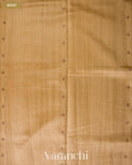 Ivory Pure Raw Silk Handloom Saree — Body