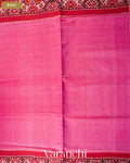 Pink Pure Rajkot Patola Silk Handloom Saree — Body