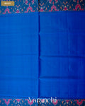 Royal Blue Pure Rajkot Patola Silk Handloom Saree — Body