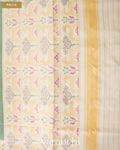 Sage Green Ikat Pure Rajkot Patola Silk Handloom Saree — Pallu