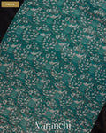 Black Pure Matka Silk Handloom Saree — Pallu