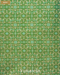 Sage Green Jamdani Pure Kora Silk Cotton Saree — Body