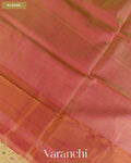 Ivory Pure Rajkot Patola Silk Handloom Saree — Blouse