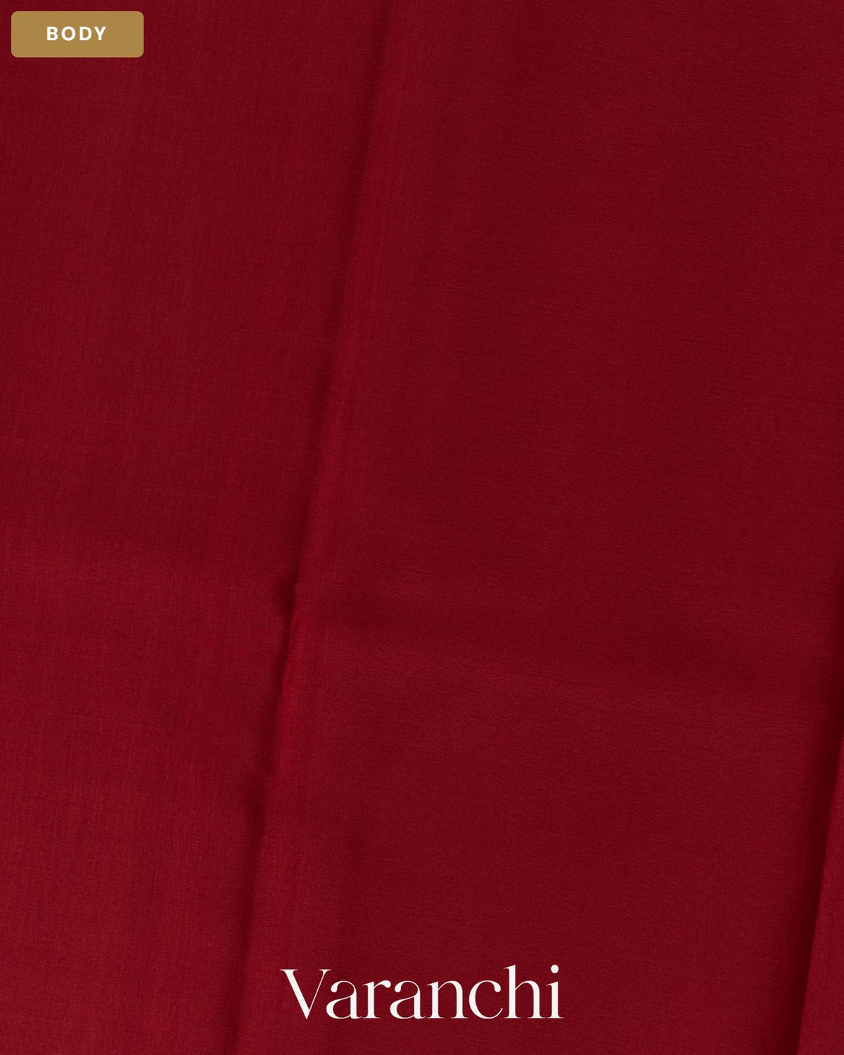 Maroon Pure Mysore Crepe Silk Saree — Body