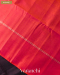 Deep Wine Purple Pure Soft Silk Handloom Saree — Blouse