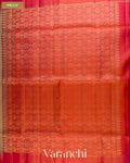 Beige Pure Soft Silk Handloom Saree — Pallu