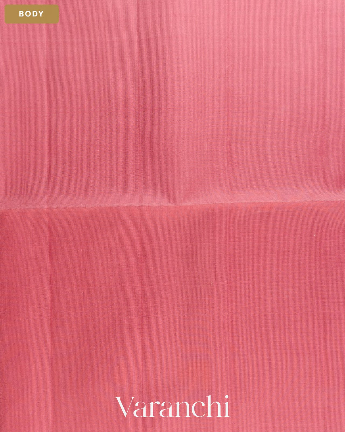 Baby Pink Pure Soft Silk Handloom Saree — Body