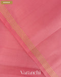 Baby Pink Pure Soft Silk Handloom Saree — Border