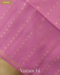 Beige Pure Soft Silk Handloom Saree — Blouse