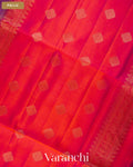 Navy Blue Pure Soft Silk Handloom Saree — Pallu