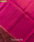 Coffee Brown Pure Soft Silk Handloom Saree — Blouse
