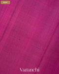 Deep Magenta Pure Soft Silk Handloom Saree — Body