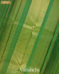 Rust Orange Checkered Pure Soft Silk Handloom Saree — Pallu