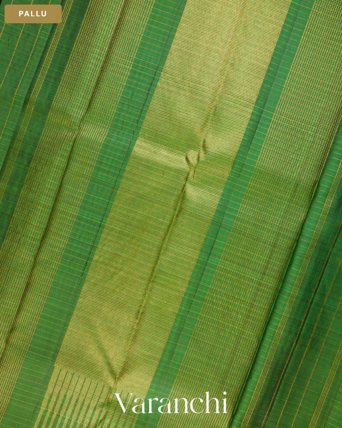 Rust Orange Checkered Pure Soft Silk Handloom Saree — Pallu
