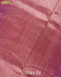 Baby Pink Pure Raw Silk Handloom Saree — Pallu