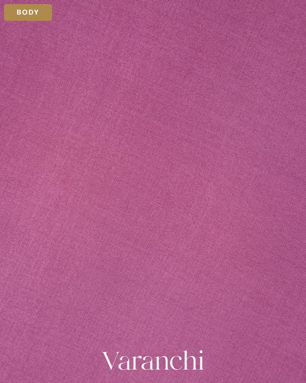 Mauve Pure Mysore Crepe Silk Saree — Body