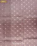 Dusty Lavender Pure Dupion Silk Saree — Body