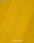 Lemon Yellow Pure Raw Silk Handloom Saree — Body