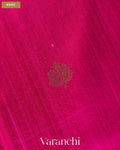 Rani Pink Pure Raw Silk Handloom Saree — Body
