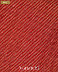 Brick Red with Sequin Embroidery Pure Muslin Silk Handloom Saree — Body