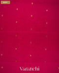 Rani Pink Pure Maheshwari Silk Cotton Handloom Saree — Body