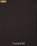 Black Pure Maheshwari Silk Cotton Handloom Saree — Body