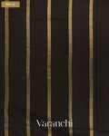 Mustard Yellow Pure Mysore Crepe Silk Saree — Pallu