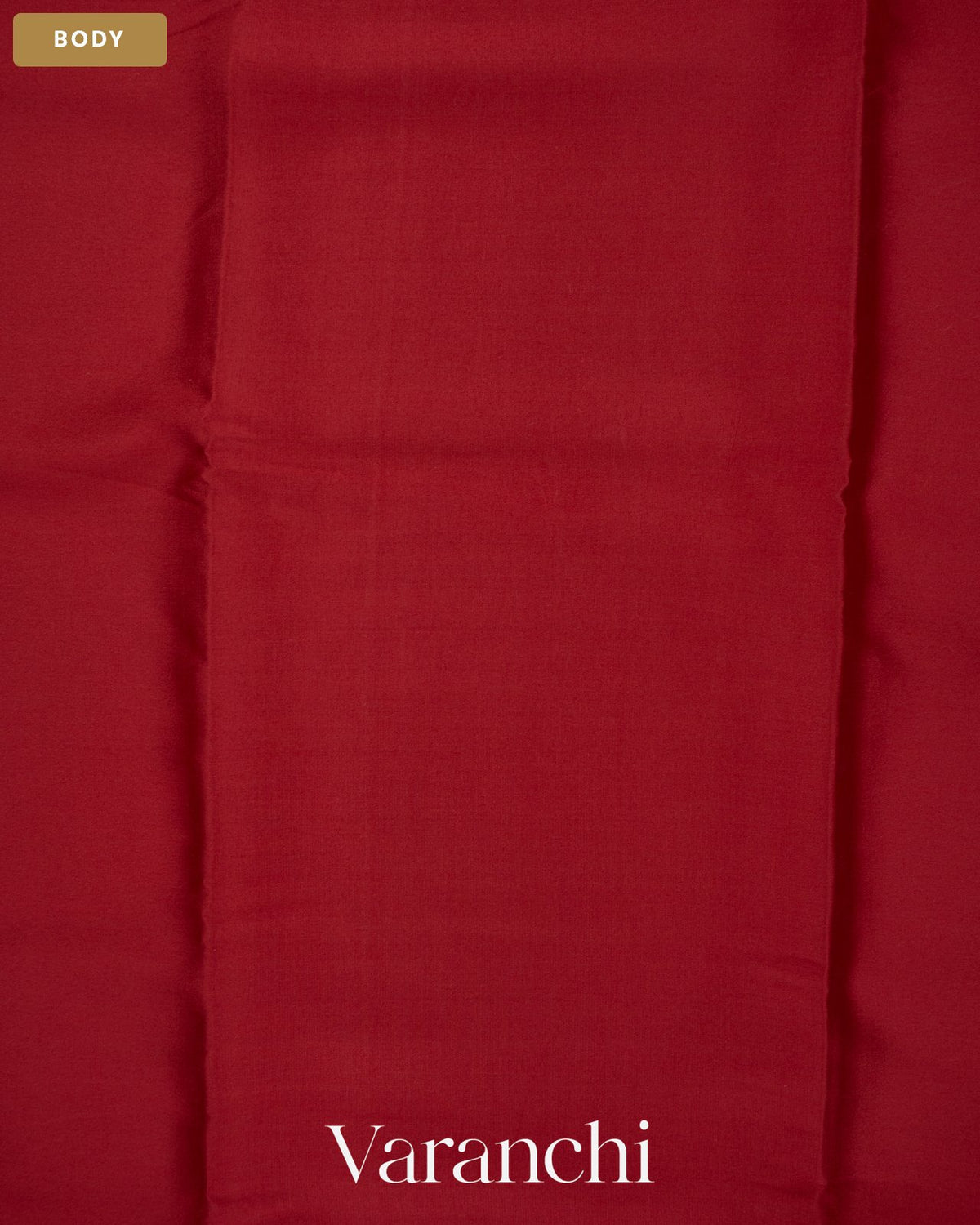 Maroon Floral Embroidered Pure Mysore Crepe Silk Saree — Body