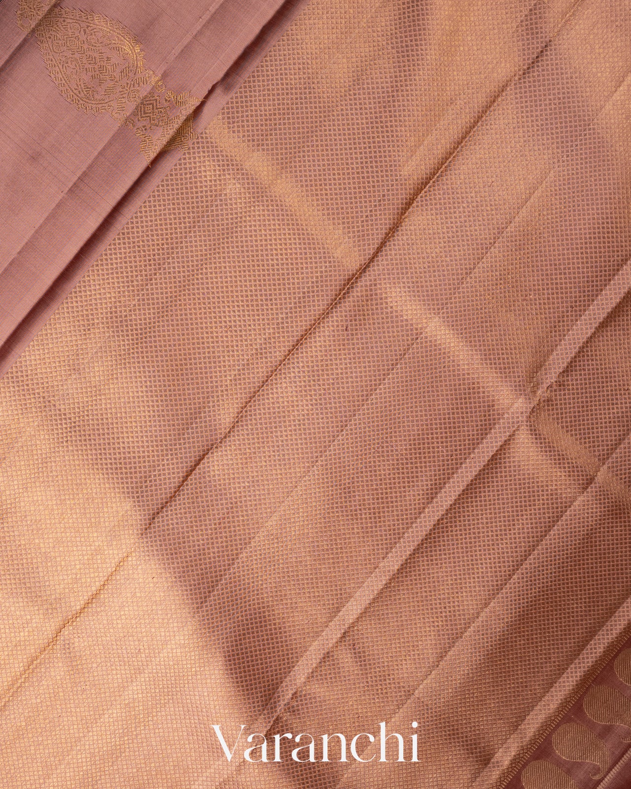 Earthy Green Pure Kanchipuram Silk Handloom Saree