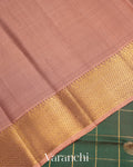 Earthy Green Pure Kanchipuram Silk Handloom Saree