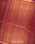 Bottle Green Pure Kanchipuram Silk Handloom Saree
