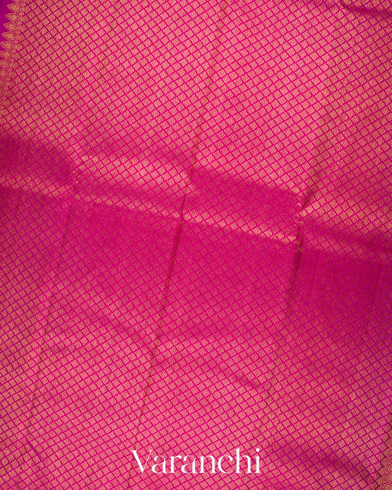 Parrot Green Pure Kanchipuram Silk Handloom Saree