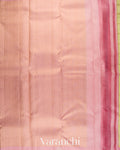 Pastel Pistachio Green Pure Kanchipuram Silk Handloom Saree