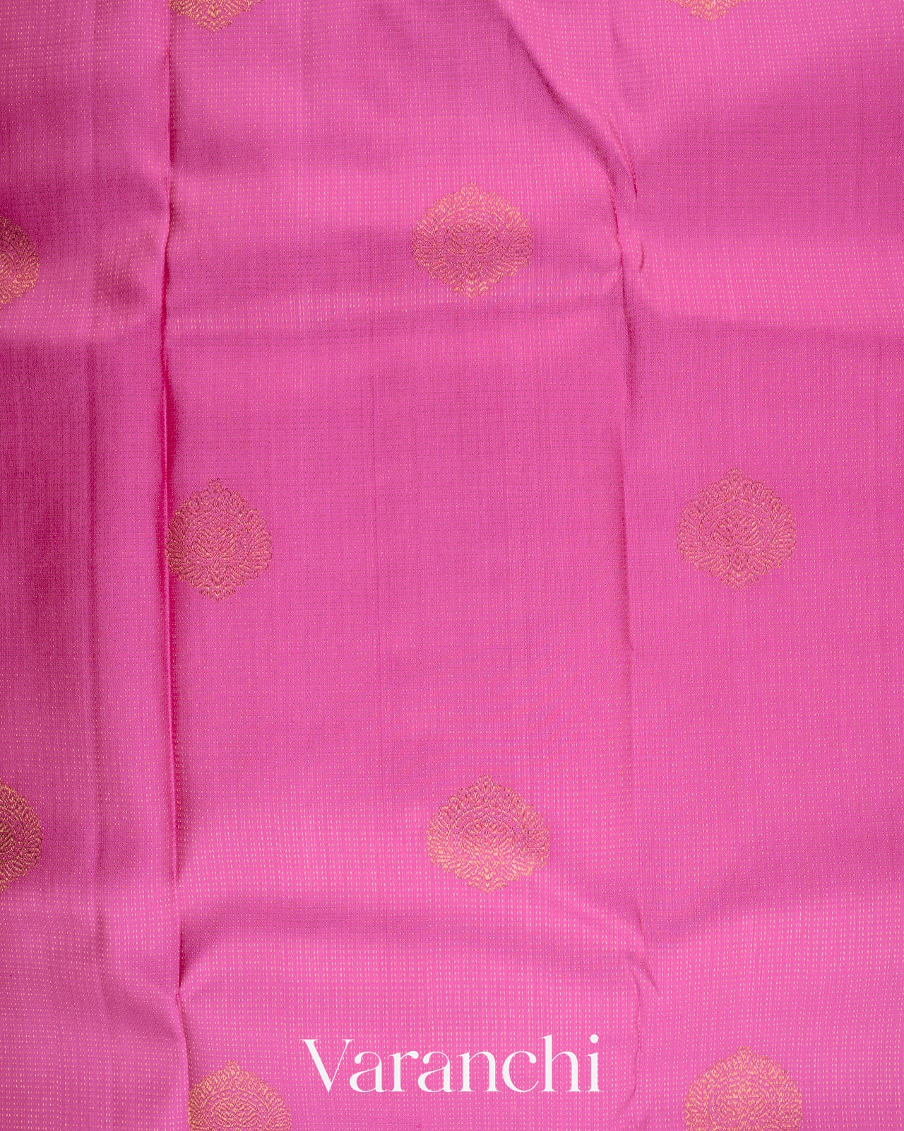 Mauve Pink Vaira Oosi Pure Kanchipuram Silk Handloom Saree
