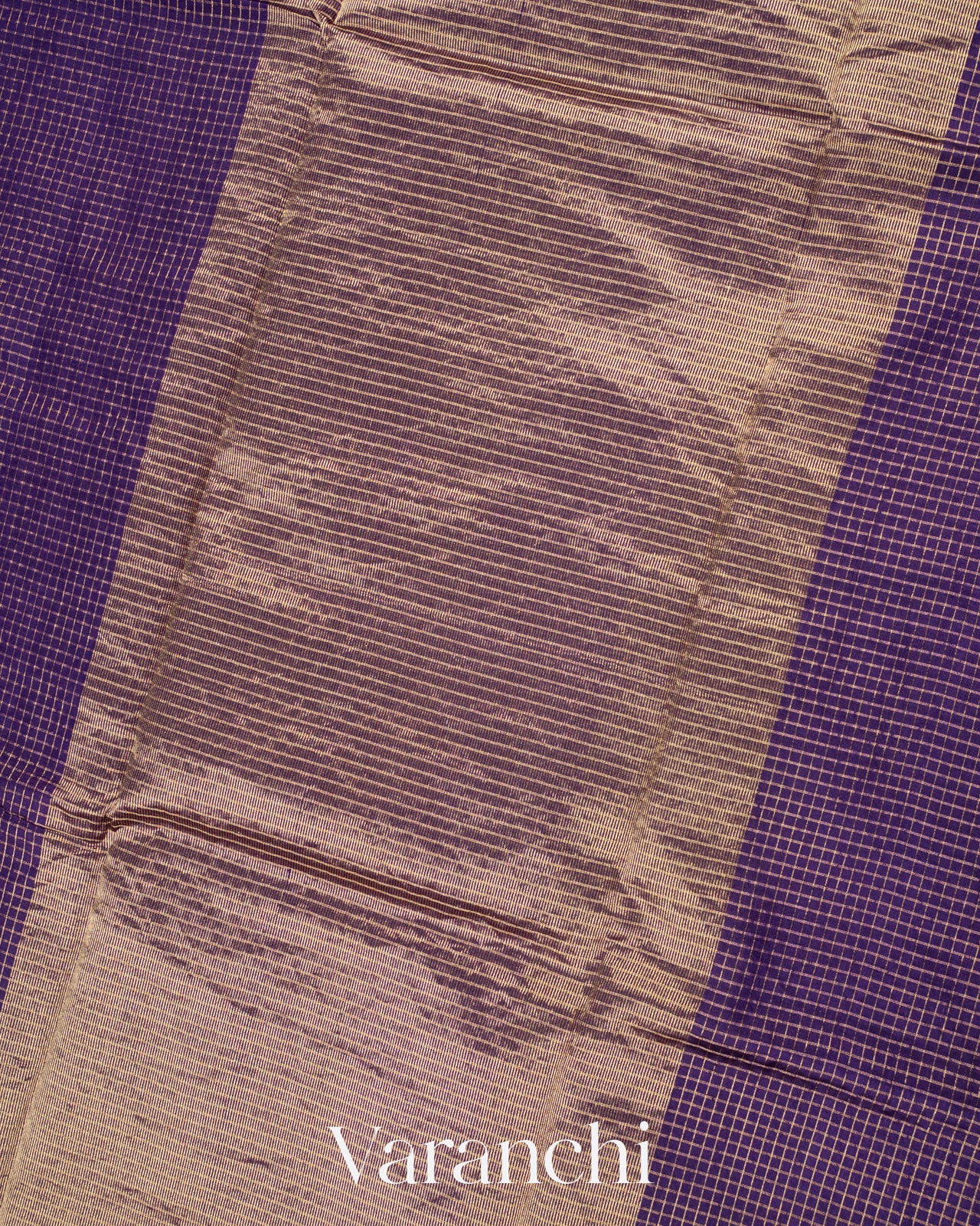 Purple Pure Katan Silk Saree