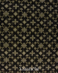 Black Jamdani Pure Kora Cotton Handloom Saree