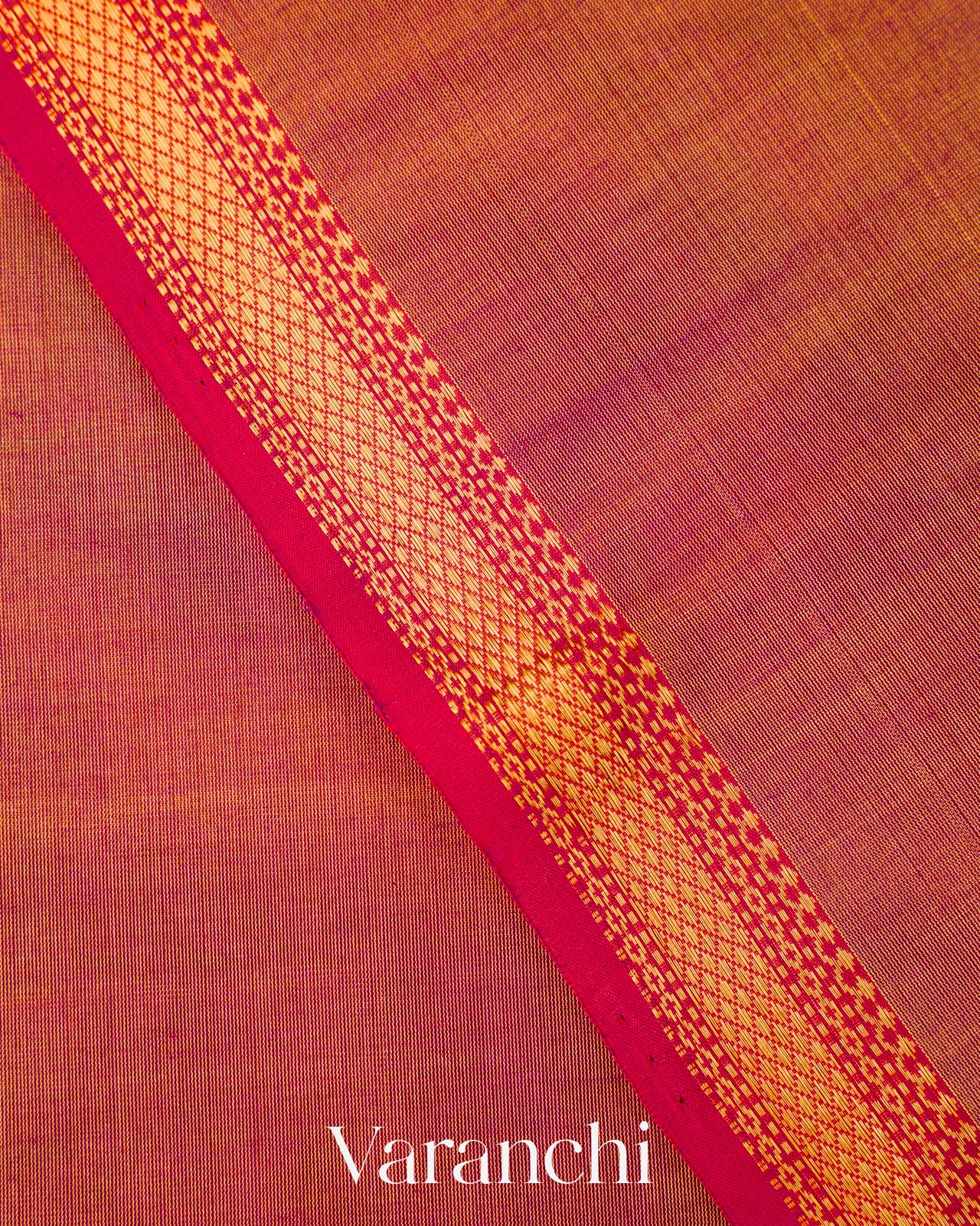 Dusty Rose Pure Maheshwari Silk Cotton Handloom Saree