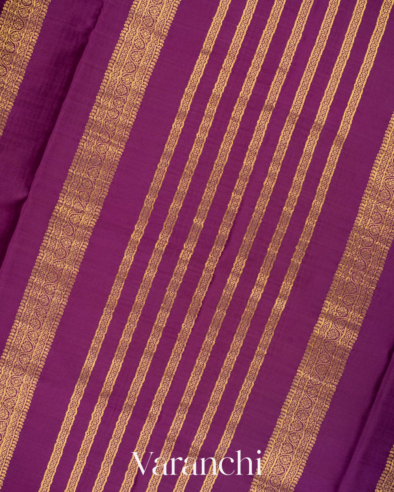 Muted Parrot Green Pure Mysore Crepe Silk Saree