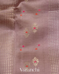 Deep Dusty Pink Pure Mango Silk Saree