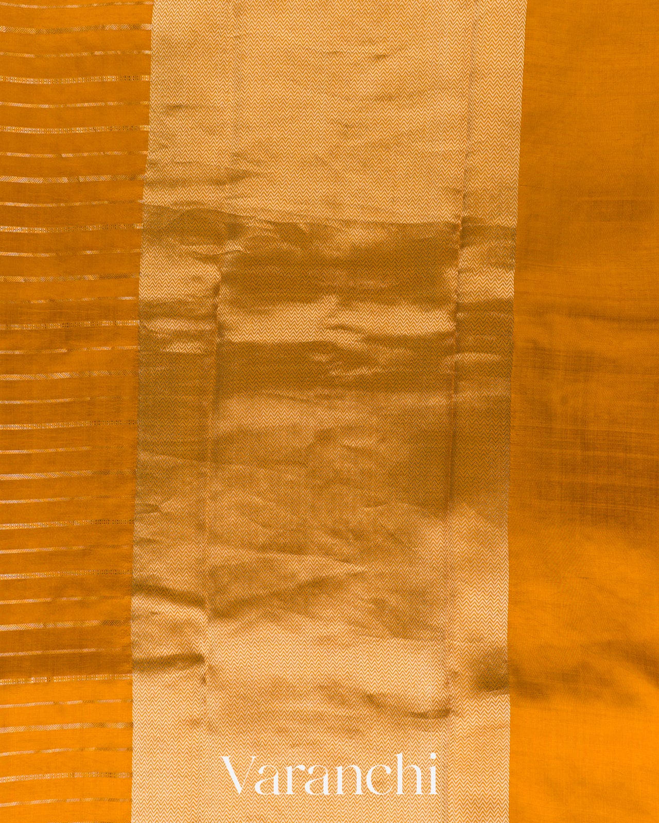 Haldi Yellow Pure Poona Silk Handloom Saree