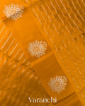 Haldi Yellow Pure Poona Silk Handloom Saree