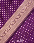 Royal Purple Pure Katan Silk Handloom Saree