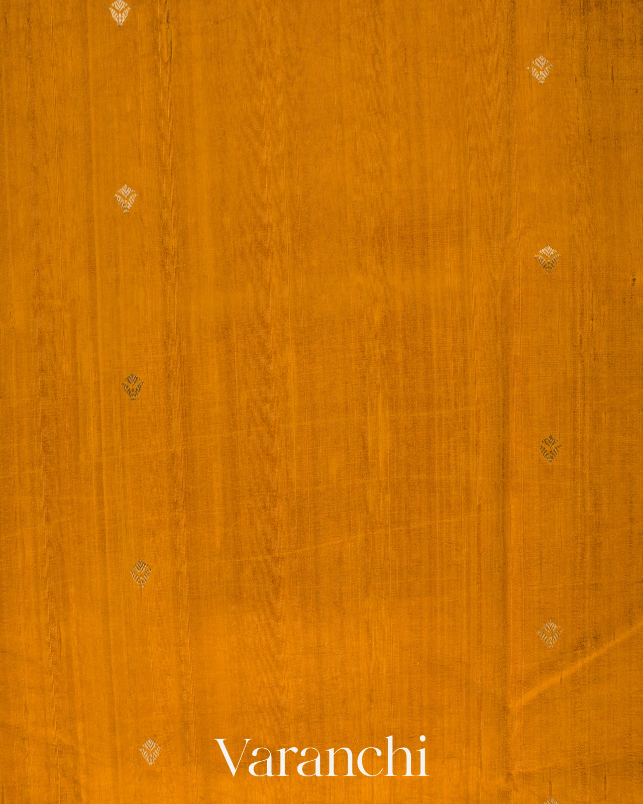 Mustard Yellow Pure Raw Silk Handloom Saree