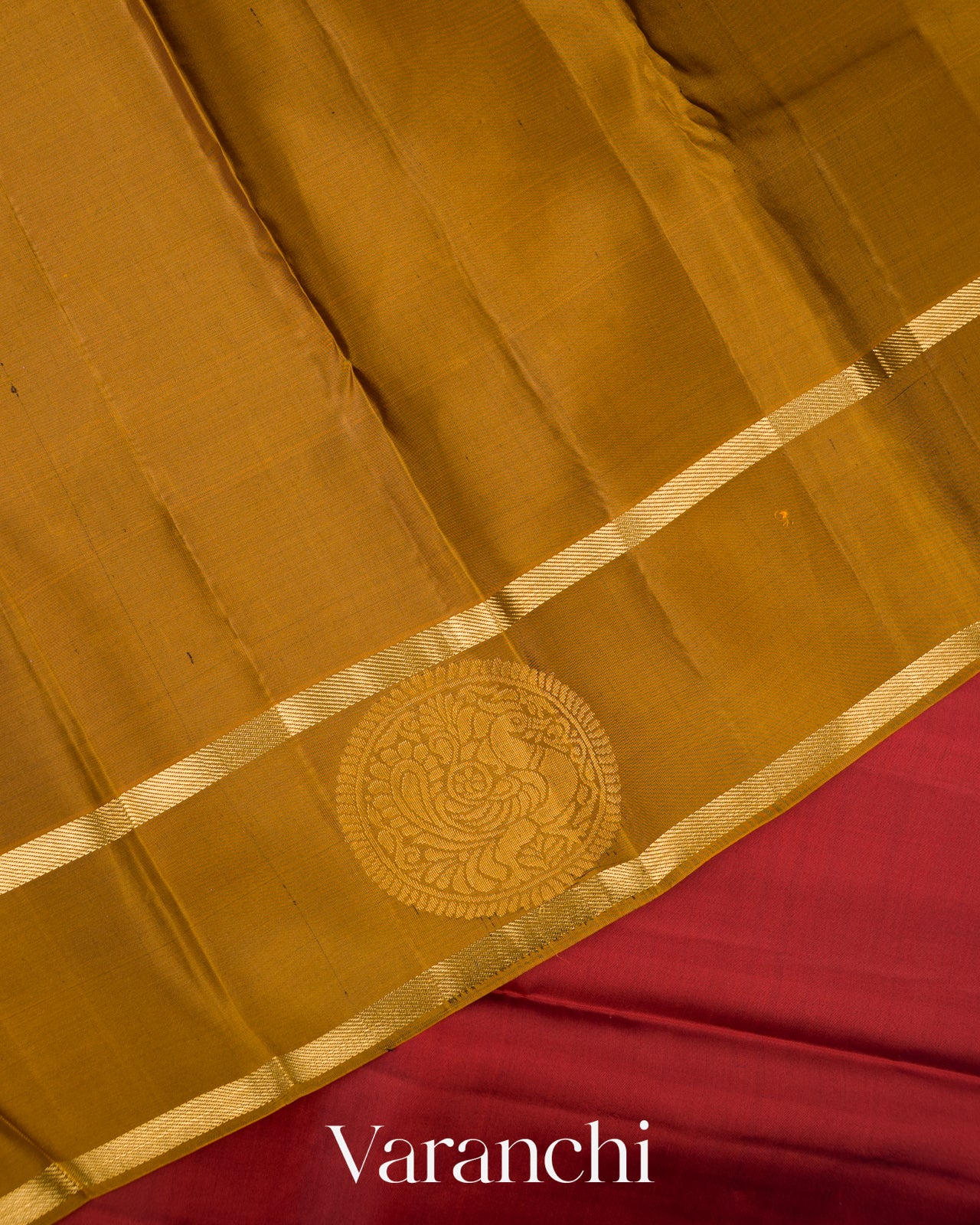 Maroon Pure Soft Silk Handloom Saree