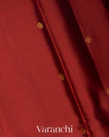 Maroon Pure Soft Silk Handloom Saree