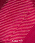 Deep Maroon Pure Tussar Silk Saree