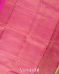 Light Yellow Ombre Pure Mysore Crepe Silk Saree