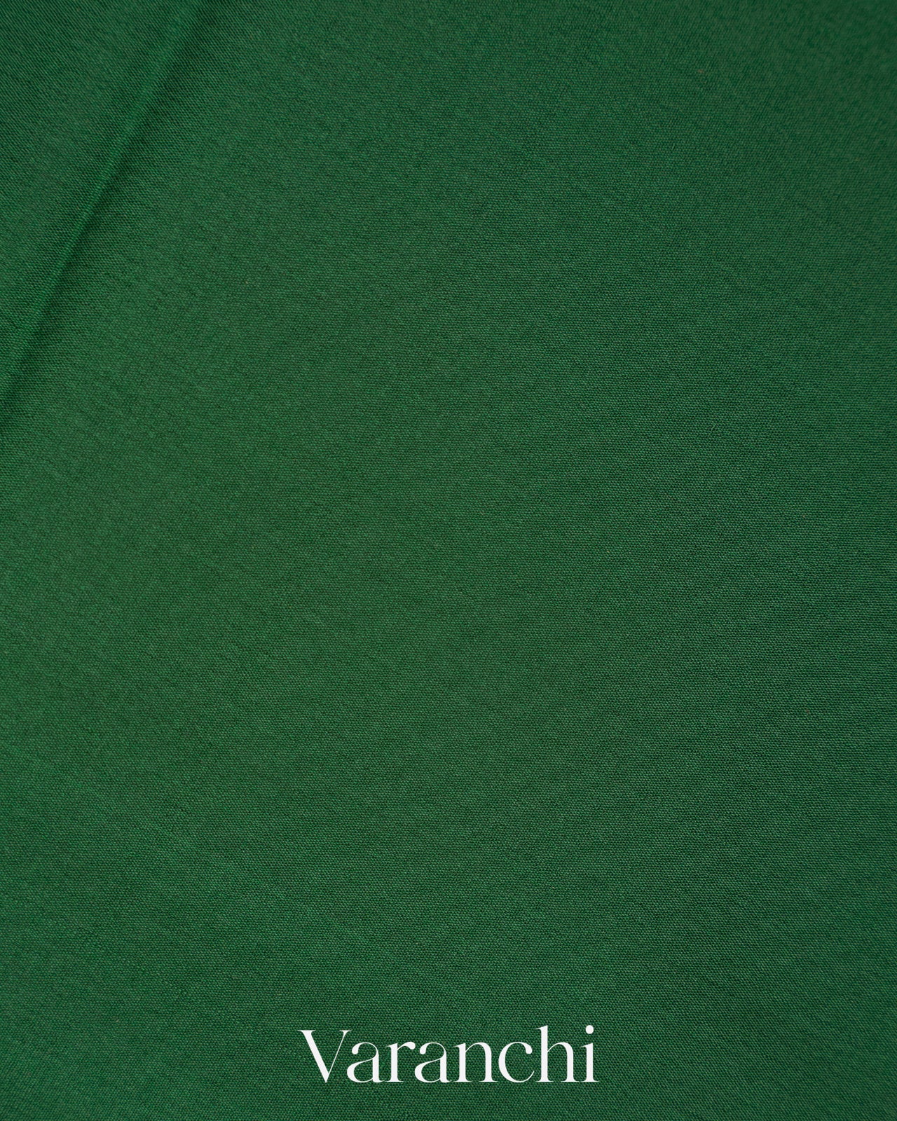 Bottle Green Pure Mysore Crepe Silk Saree