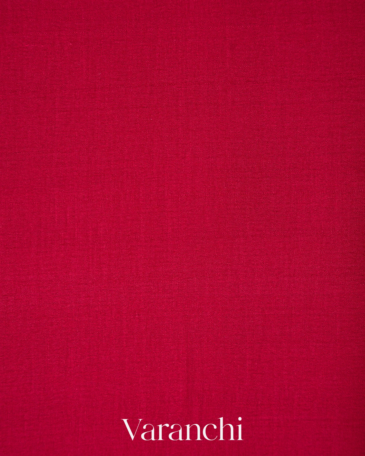 Deep Red Pure Mysore Crepe Silk Saree
