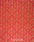 Coral Jamdani Pure Kora Silk Cotton Saree 